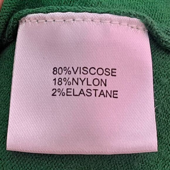 Wheels and Dollbaby Women's Plus Size Dita Cardigan Emerald with Black Embroider - Picture 9 of 10